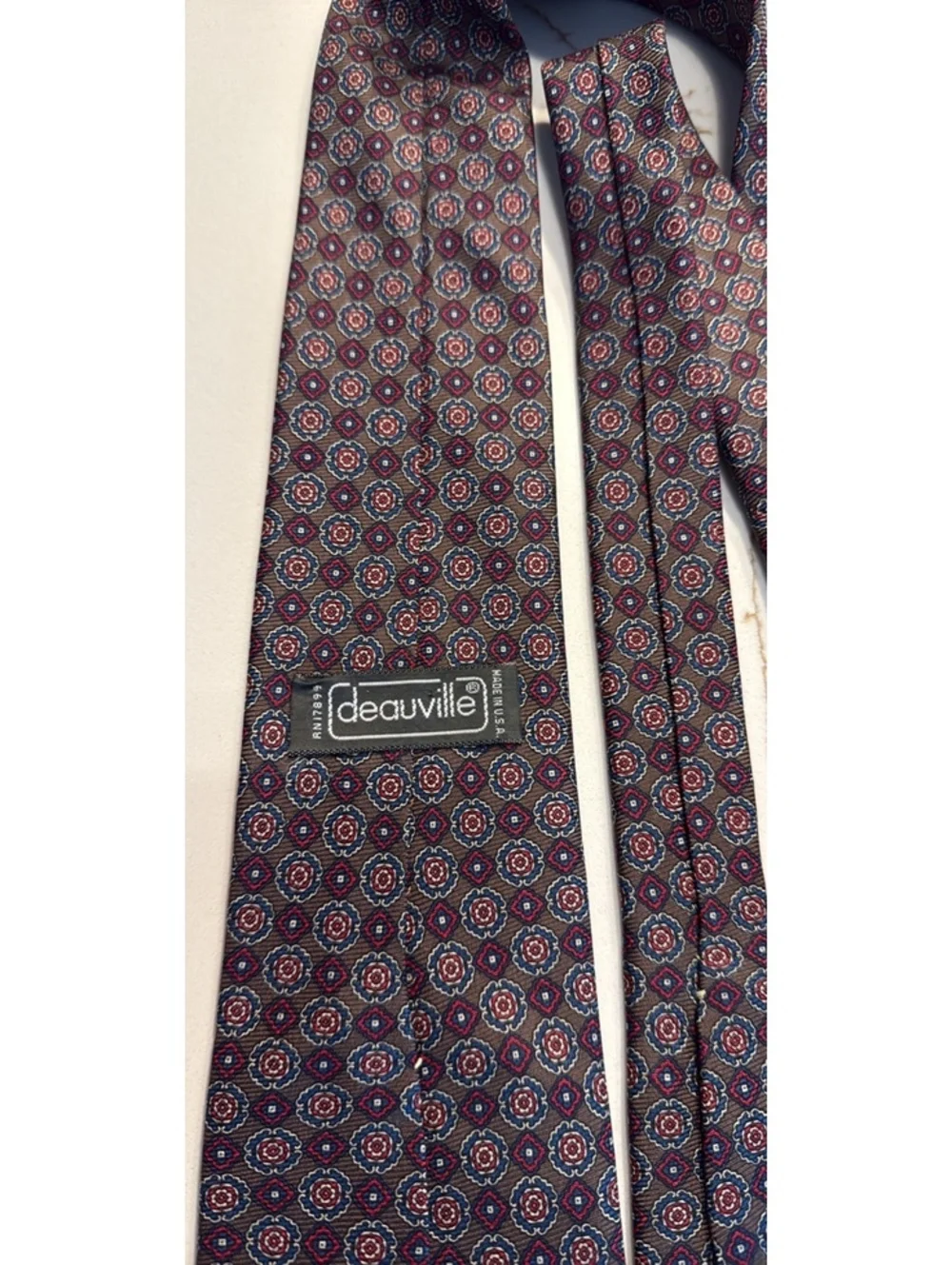 Deauville Necktie Silk made in USA